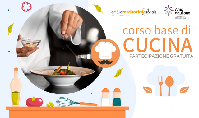 Iscrizioni corso base di Cucina 