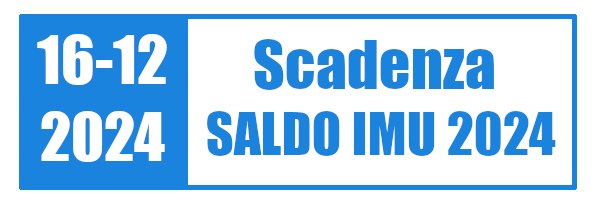 Scadenza Saldo IMU 2024