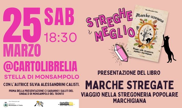 Presentazione del libro “Marche Stregate"