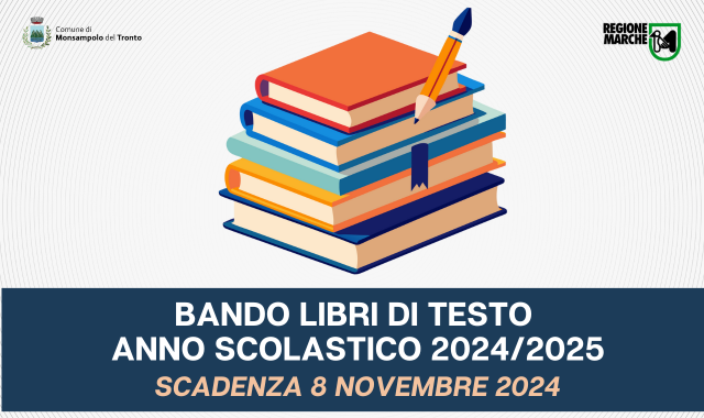 Bando libri di testo anno scolastico 2024/2025