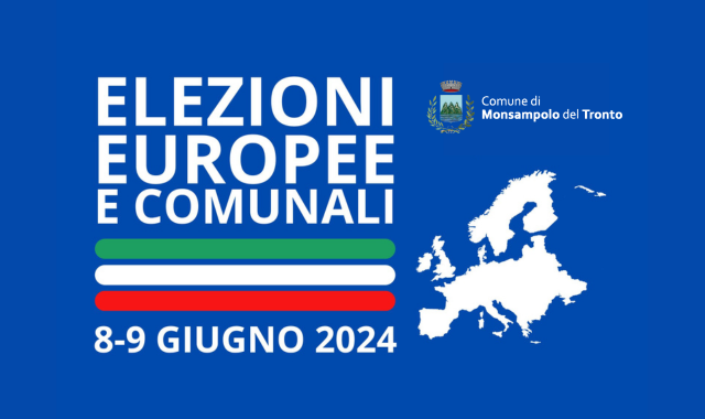 Manifesti recanti le candidature per l'elezione dei membri del Parlamento Europeo e per le elezioni Amministrative dell'8 e 9 giugno 2024