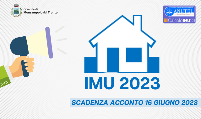 Scadenza acconto IMU 2023 – 16 giugno 2023