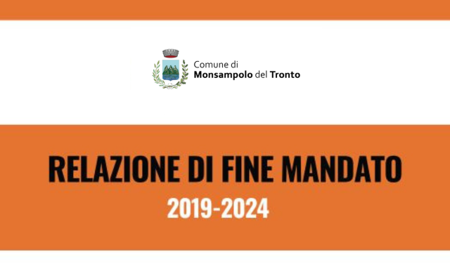 Relazione di fine mandato 2019/2024   